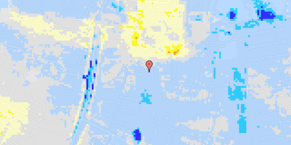 Ekstrem regn på Ellehammersvej 74