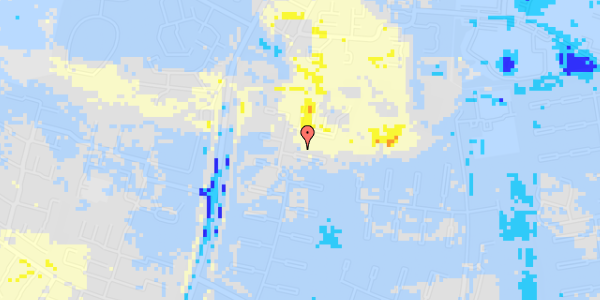 Ekstrem regn på Ellehammersvej 98