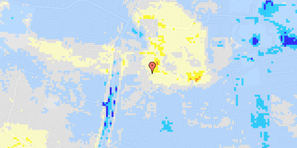 Ekstrem regn på Ellehammersvej 102