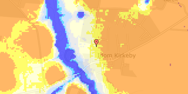 Ekstrem regn på Estrupvej 12