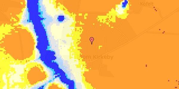 Ekstrem regn på Estrupvej 36