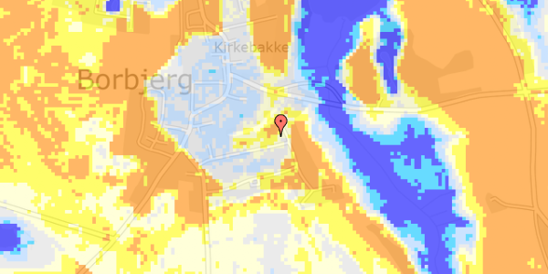 Ekstrem regn på Fasanvej 19