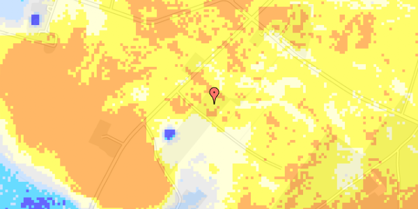 Ekstrem regn på Gedmosevej 1A