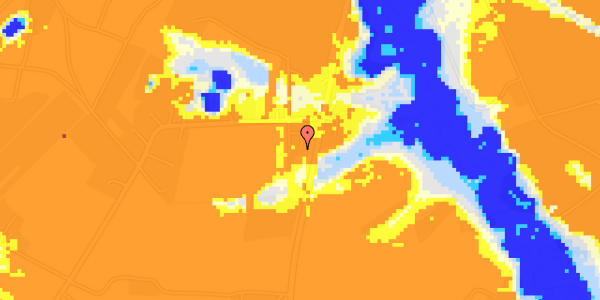 Ekstrem regn på Harrestrupvej 3