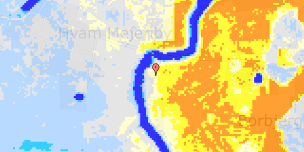 Ekstrem regn på Hvamvej 62