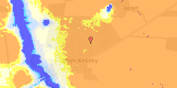 Ekstrem regn på Idomlundvej 40