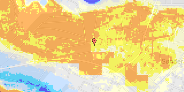 Ekstrem regn på Idomvej 37