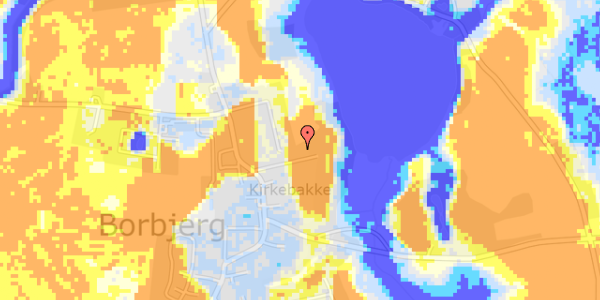 Ekstrem regn på Kirkebakken 5