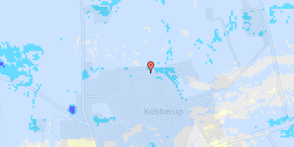 Ekstrem regn på Kobberupvej 165