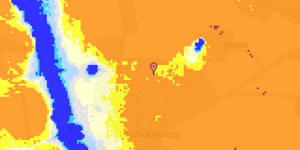 Ekstrem regn på Kofeltvej 111