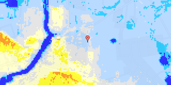 Ekstrem regn på Kongehøjen 25