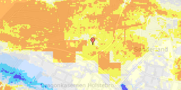 Ekstrem regn på Krimpendam 21