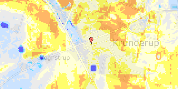 Ekstrem regn på Krunderupparken 1