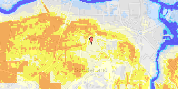 Ekstrem regn på Niels Kjeldsens Vej 28