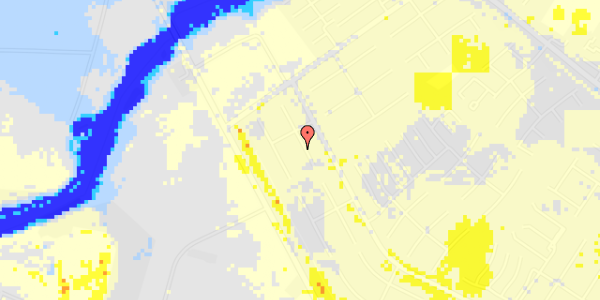 Ekstrem regn på Oluf Rings Vej 13