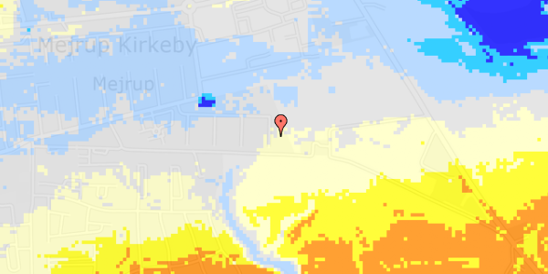 Ekstrem regn på Provst Lønstrups Vej 62