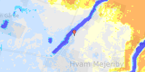 Ekstrem regn på Rydevej 7