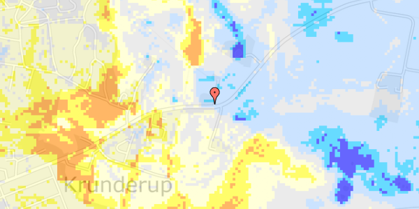 Ekstrem regn på Sirvej 23