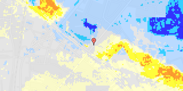 Ekstrem regn på Skivevej 83