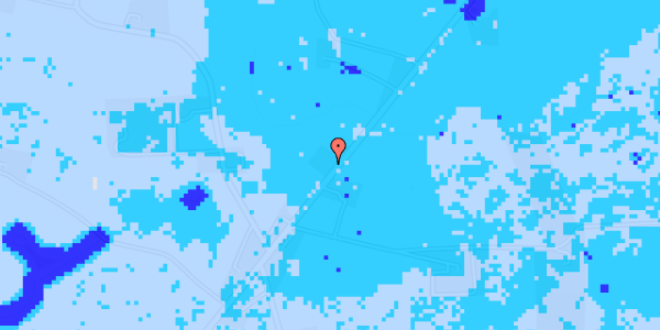 Ekstrem regn på Skivevej 157