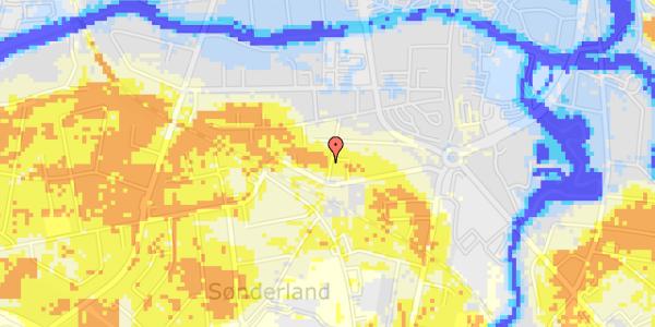 Ekstrem regn på Sparretoft 3