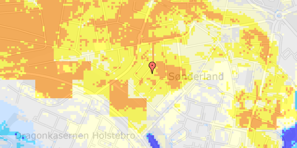 Ekstrem regn på Suensonsvej 13