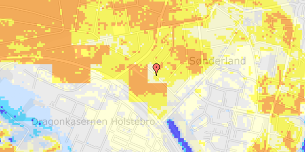 Ekstrem regn på Suensonsvej 38