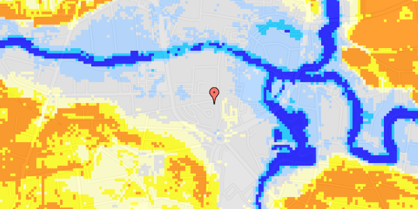 Ekstrem regn på Toftegade 11, 1. 