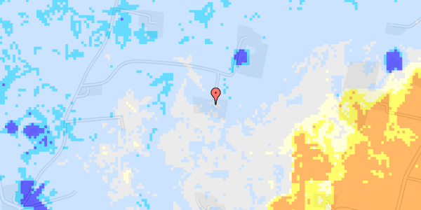 Ekstrem regn på Trabjerglundvej 2