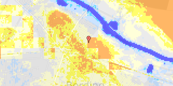 Ekstrem regn på Bakken 94