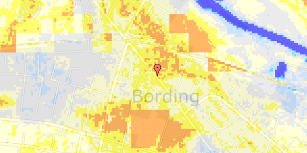 Ekstrem regn på Borgergade 5D