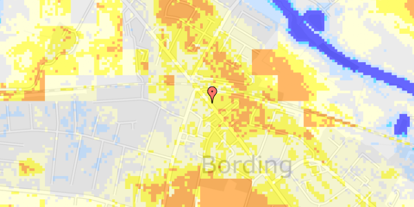 Ekstrem regn på Bredgade 6, 1. th