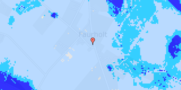 Ekstrem regn på Faurholtvej 2