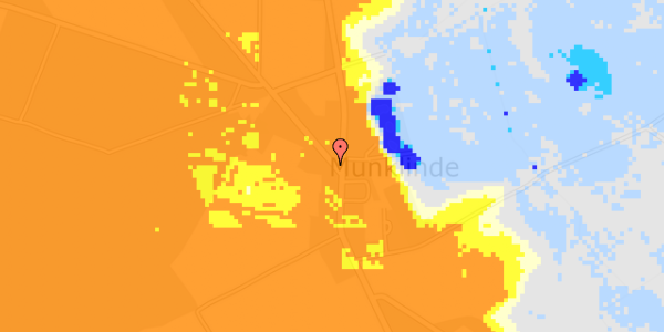 Ekstrem regn på Gedhusvej 1