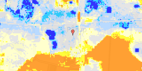 Ekstrem regn på Hiabsvej 1