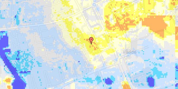 Ekstrem regn på Industrivej 40D