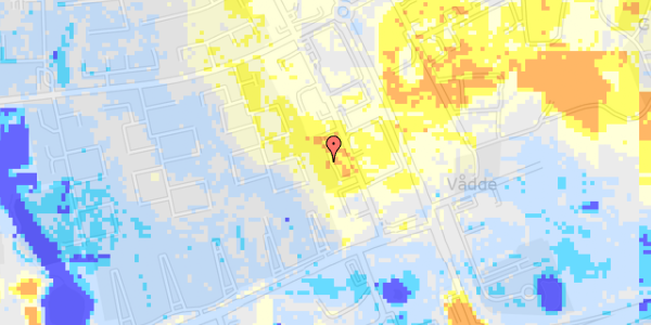 Ekstrem regn på Industrivej 42A