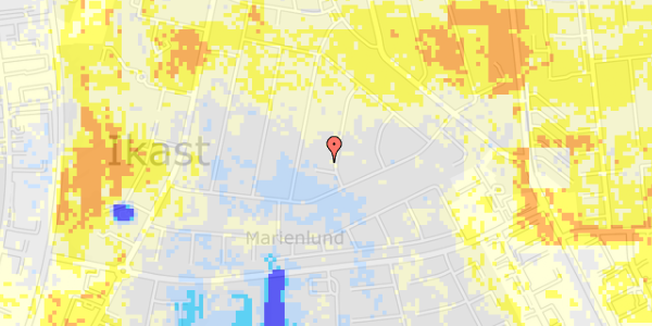 Ekstrem regn på Karl Smeds Vej 32