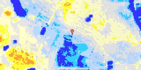 Ekstrem regn på Marie Bregendahls Vej 120