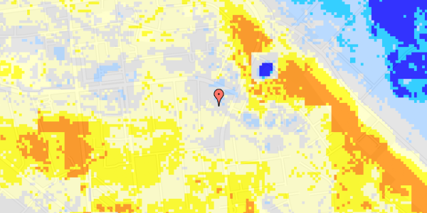 Ekstrem regn på Myl Erichsens Vej 7D