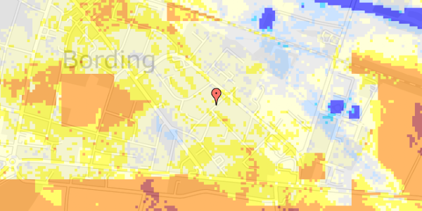 Ekstrem regn på Nylandsvej 13