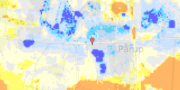 Ekstrem regn på Ringkøbingvej 11