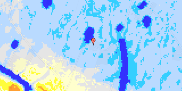 Ekstrem regn på Engelundvej 40