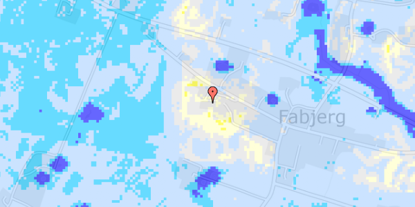 Ekstrem regn på Fabjergstad 26B