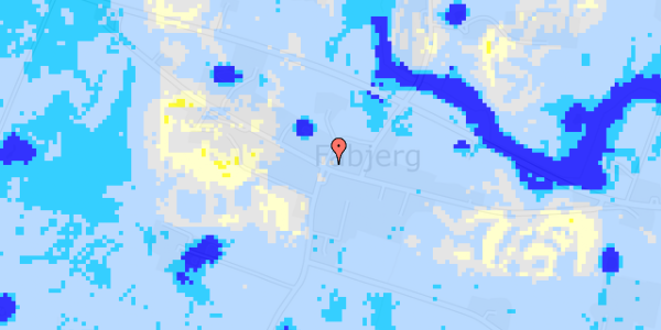 Ekstrem regn på Fabjergstad 53