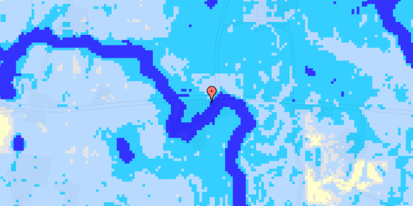 Ekstrem regn på Fabjergvej 138