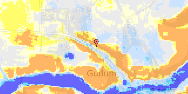 Ekstrem regn på Fabjergvej 187