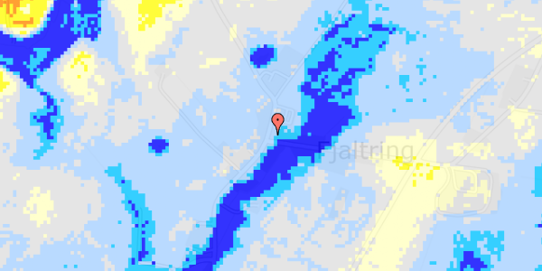 Ekstrem regn på Fjaltringbyvej 11