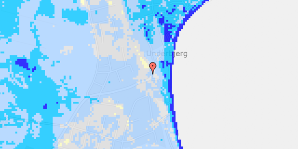 Ekstrem regn på Gjelleroddevej 55