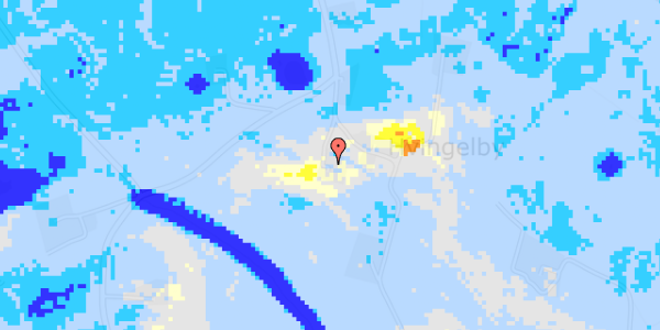 Ekstrem regn på Hvingelbyvej 19